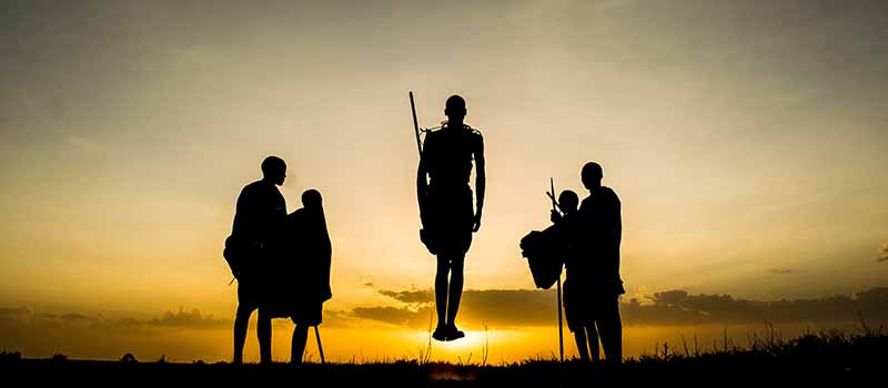Maasai warriors